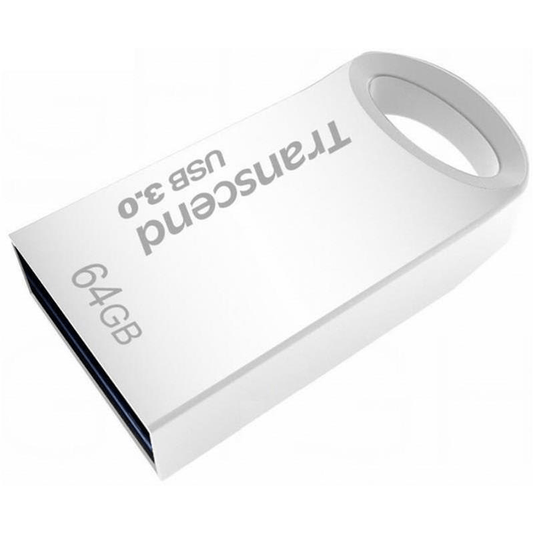 Transcend JetFlash 710 64GB USB 3.2 Gen 1 Type-A Silver USB Flash Drive TS64GJF710S