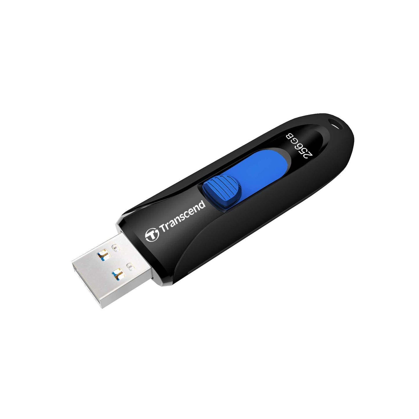 Transcend JetFlash 790 64GB Black USB 3.2 Gen 1 Type-A and Blue USB Flash Drive TS64GJF790K