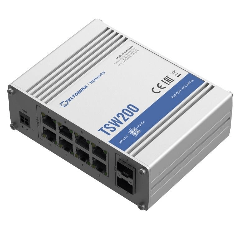 Teltonika Gigabit Ethernet Network Switch TSW200