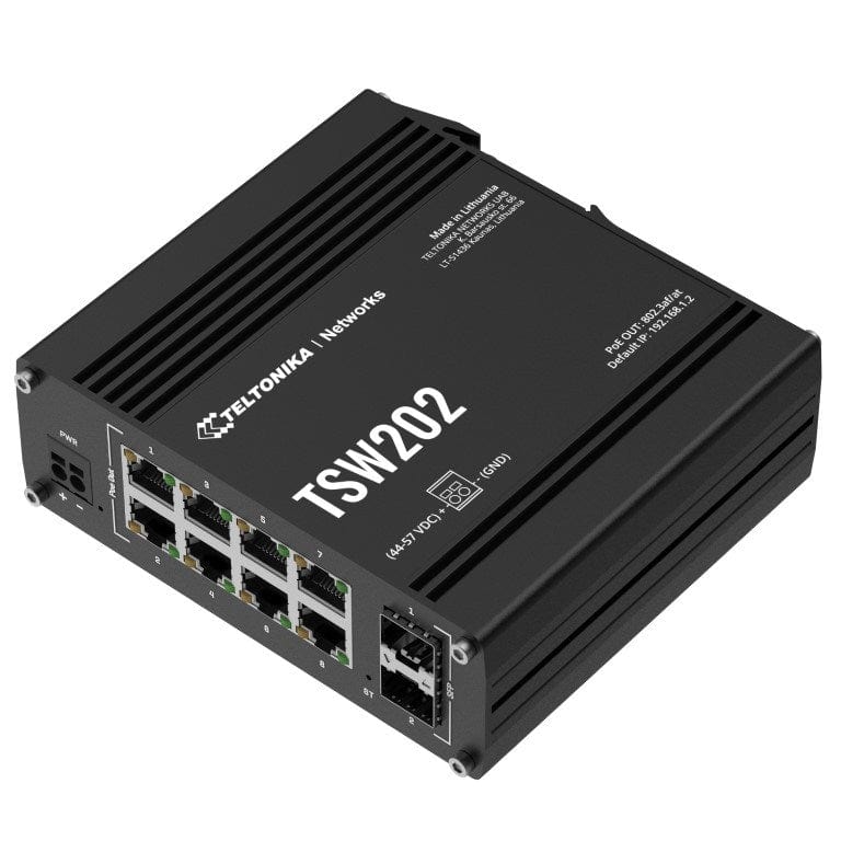 Teltonika TSW202 L2 Gigabit Ethernet PoE Managed Switch