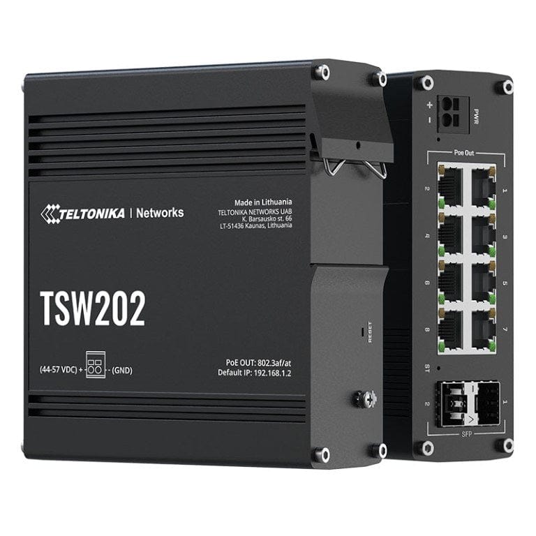 Teltonika TSW202 L2 Gigabit Ethernet PoE Managed Switch