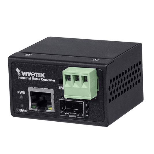 Vivotek Industrial SFP Media Converter VIVOTEK AW-IHS-0202 - 1