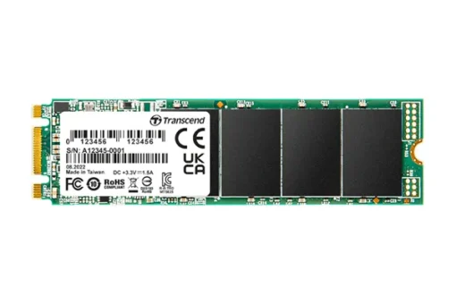 TRANSCEND 500GB MTS825S M.2 SATA3 2280 SSD - CACHELESS TLC