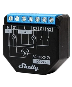 Shelly Plus 2PM - 2 Channel Smart Wi-Fi Relay w/ Power Monitoring