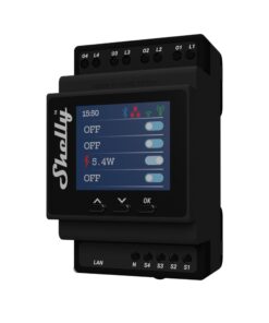 Shelly Pro 4PM - 4 Channel Smart Wi-Fi Relay w/ Power Monitoring