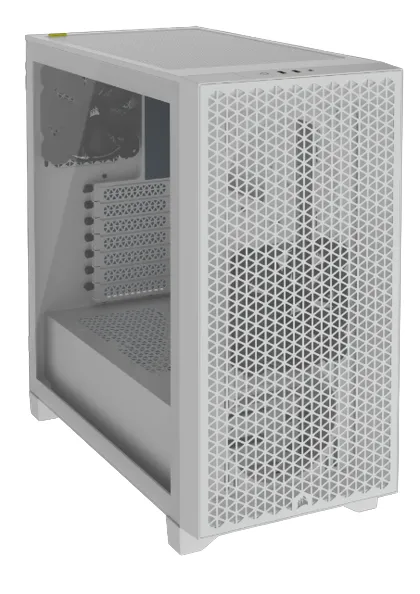 Corsair 3000D Tempered Glass Mid-Tower- White