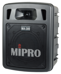 Mipro MA-300D - 100W Dual Channel PA System w/ USB/Recorder