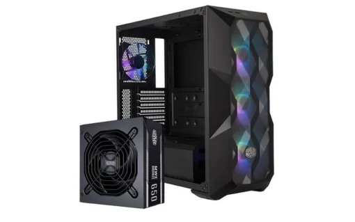 Cooler CM Case TD500 Mesh w/HUB+MWE 650W Bronze