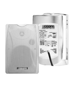 DSPPA DSP-8062 W - 20W 2-Way 100V Line Passive Cabinet Speaker (White)
