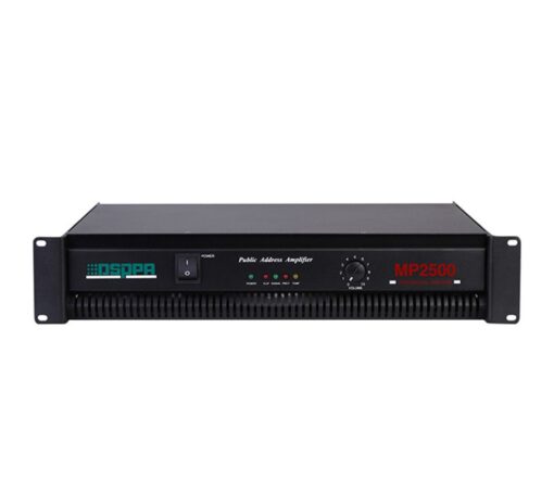 DSPPA MP2500 - 650W 100V Line Power Amplifier