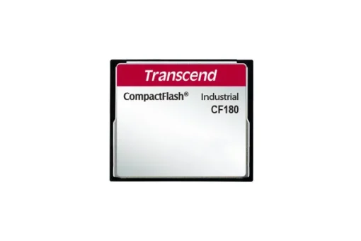 Transcend embedded grade 1GB CF180I MLC wide temperature Compact Flash card with SLC Mode