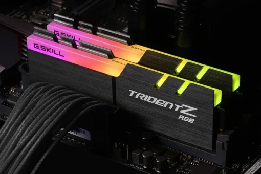 G.Skill Trident Z RGB  DDR4 For AMD-3600MHz CL18-22-22-42 1.35V 16GB (2x8GB)