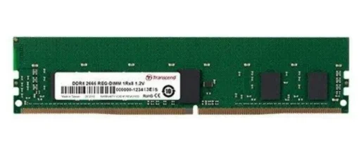 TRANSCEND 4GB DDR4-2666 REG-DIMM CL19 1Rx8 512Mx8