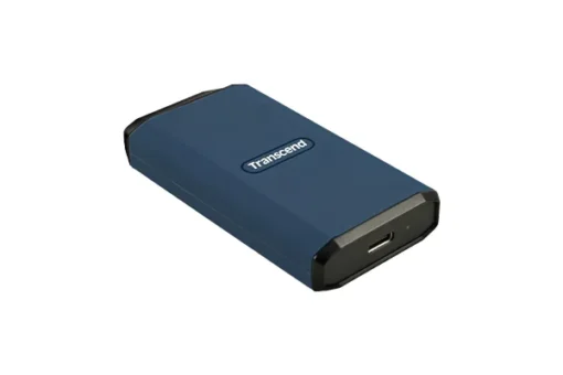 TRANSCEND 2TB ESD410C USB3.2 TYPE C (USB 20Gbps) & A IPX5 Water Resistant & Rugged PORTABLE SSD. R/W up to 2000MB/s